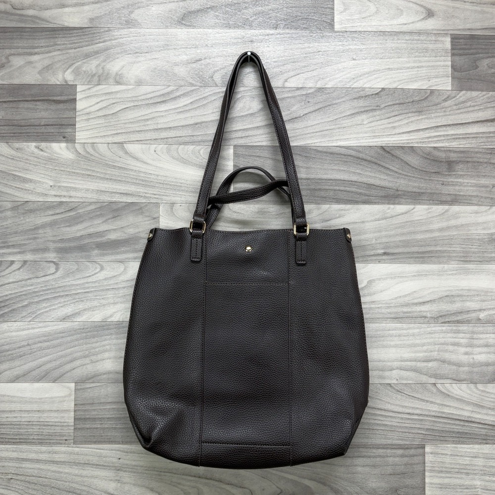 Montana West Tote Bag Women's Brown Soft Pebbled‎ Vegan Leather Double Straps